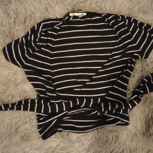 *VACATION SALE* Urban Outfitters Striped Wrap Shirt